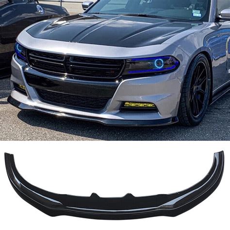 Ninte Front Bumper Lip For 2015 2018 Dodge Charger Rt 2015 2022 Sxt