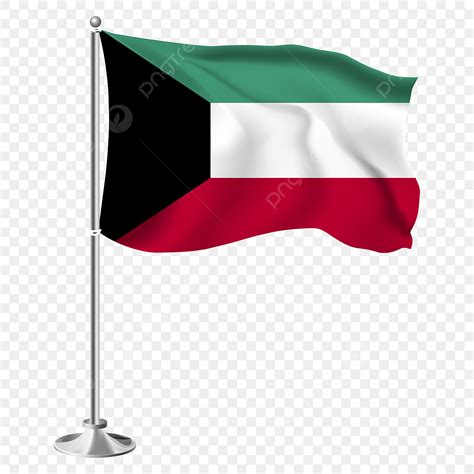 Kuwait Flag Vector Design Images, Kuwait Flag With Transparent ...