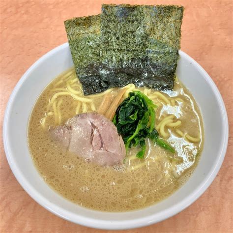 横浜ラーメン味濱家豚骨醤油ラーメン家系横浜家系新大前店新潟市西区探訪810 全国ラーメン制覇道´∀`