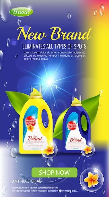 Premium Vector Laundry Detergent Label Design For Your Brand