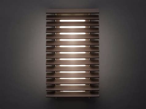 Painted Metal Outdoor Wall Lamp LINEANA V Lineana Collection By BOVER