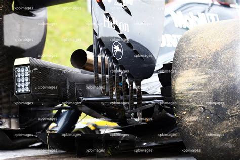 The Damaged McLaren MP4 30 Of Fernando Alonso ESP McLaren 21 06 2015