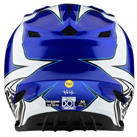 Troy Lee Designs Motocross Helm Se Mips Polyacrylite Mono Sam S