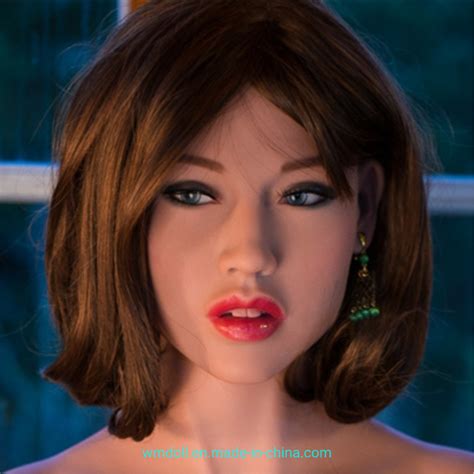 New Arrival TPE Sex Doll Head Lifelike Realistic Silicone Sex Love Doll Head China Sex Doll