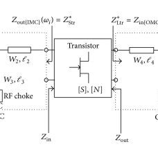 Low Noise Amplifier With T Type Microstrip Line Matching Networks