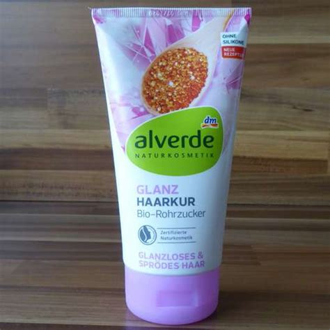 Test Alverde Glanz Haarkur Bio Rohrzucker Alverde Glanz Haarkur Bio Rohrzucker Pinkmelon