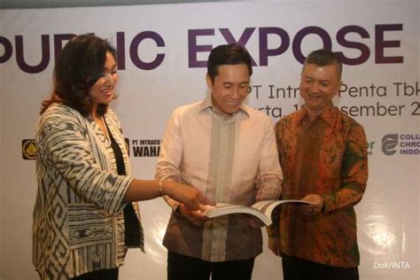 Intraco Penta Inta Alokasikan Capex Rp Miliar Pada Tahun Ini