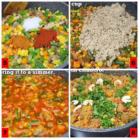 Quinoa with Vegetables | Easy Vegetarian Meal - Cook with Kushi