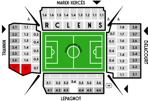 Stade Bollaert Delelis Racing Club De Lens Rcl Stadium Traveller