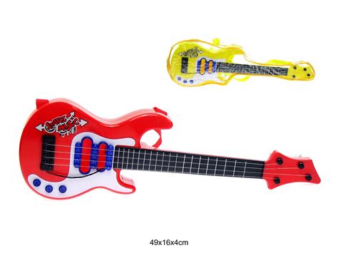 GITARA ELEKTRYCZNA DLA DZIECI EDUKACYJNA 49 CM 14263641420 Allegro Pl