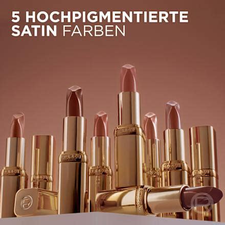 L Or Al Paris Lippenstift Color Riche Satin Nude Nu Resilient G Dauerhaft G Nstig