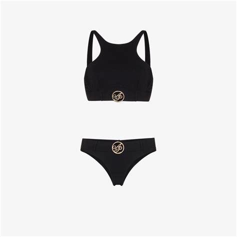 Agent Provocateur Laurella Logo Plaque Bikini Shopstyle Two Piece