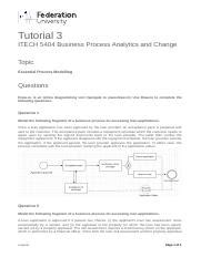 Itech Tutorial Docx Tutorial Itech Business Process