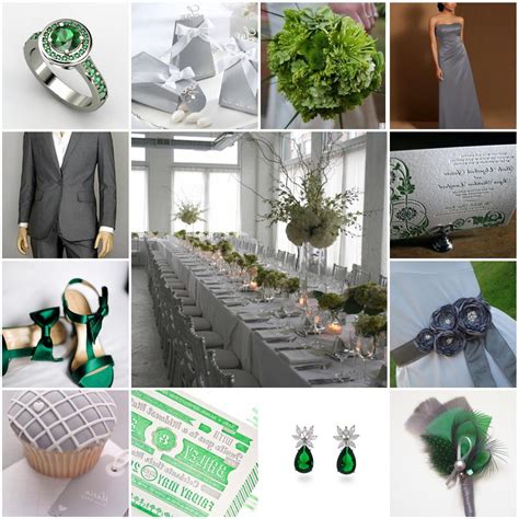 Ola's blog: gray red ivory wedding color