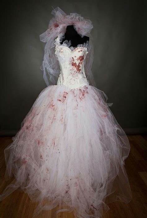 A White Dress With Blood On It