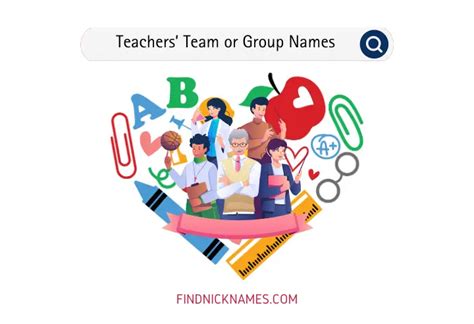 Teachers Team Name Generator Find Nicknames