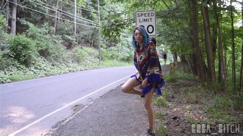 Boba Bitch Flashing Tits On Busy Public Road ENF Porno Videos Hub