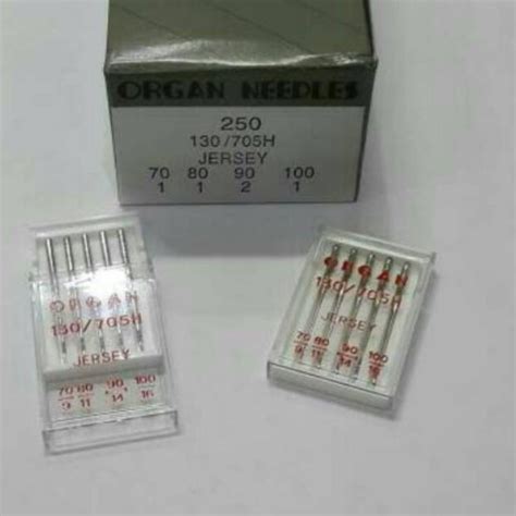 Jual Potong Harga Jarum Organ Needles Untuk Bahan Jersey Mesin Jahit