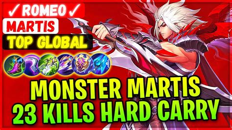 Merciless Monster Martis Kills Hard Carry Top Global Martis