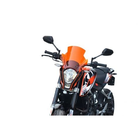 LOSTER Szyba Naked KTM DUKE 200 11 16
