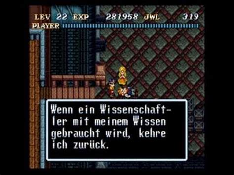 Let S Play Soul Blazer German Bosskampf Ber Den Wolken Youtube