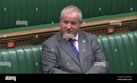 SNP Westminster Leader Ian Blackford Listens During Prime Minister S