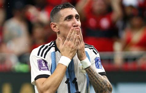 Ángel Di María Anuncia su Retiro de la Selección Argentina Emotivas