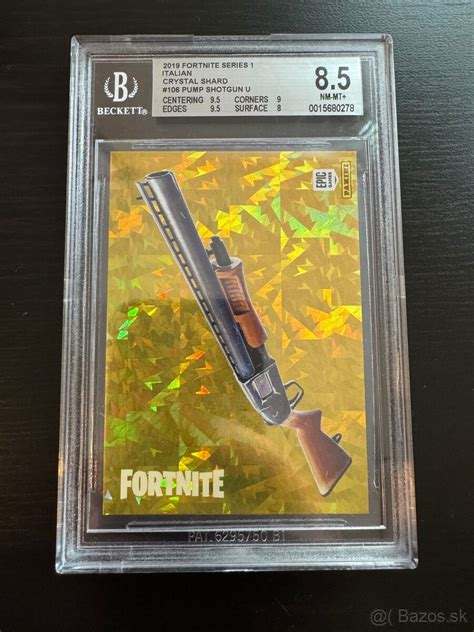 Panini Fortnite Series Italy Pump Shotgun Bgs Bratislava