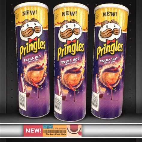 Extra Hot Chili And Lime Pringles The Junk Food Aisle