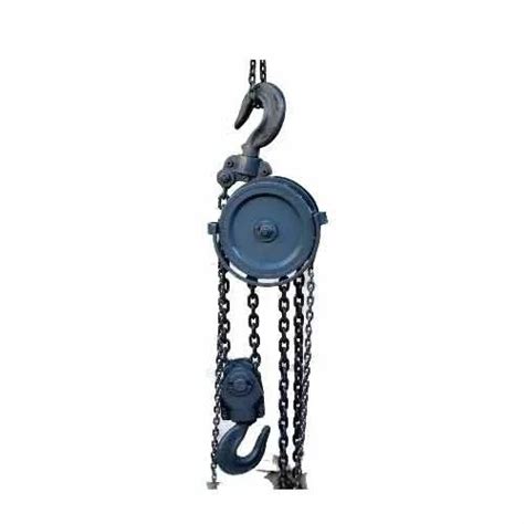 Ton Manual Chain Hoist Pulley Block At Inr In Kheda Umiya