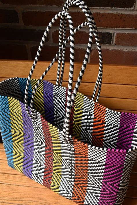 Bolsas Artesanales de México tejidas a mano BIG BAG Handwoven bags