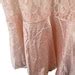 Vintage S Babydoll Nightie Nightgown Lingerie Pink Lace Large Union Made Etsy