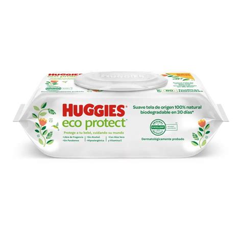 Toallitas húmedas Huggies eco protect 80 pzas Walmart