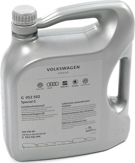 Volkswagen Special G 5W-40 5 l od 737 Kč - Zbozi.cz