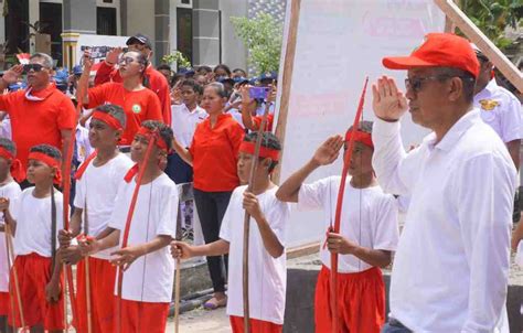 Infopublik Parade Bendera Merah Putih Di Pulau Kei Besar