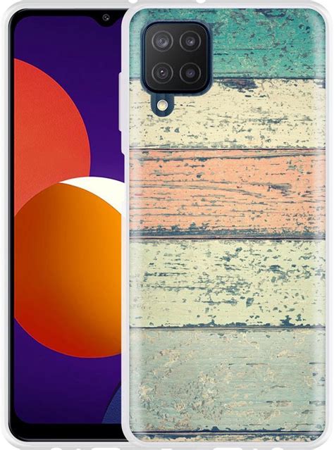 Samsung Galaxy M12 Hoesje Steigerhout Designed By Cazy Bol