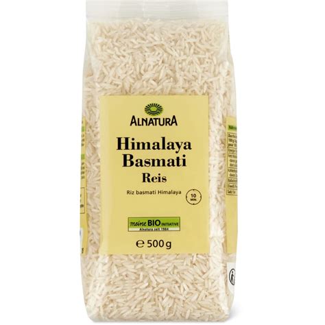 Alnatura Riso Basmati Bianco Migros