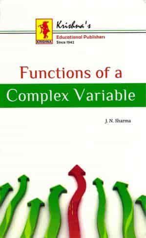 Functions Of A Complex Variable Krishna Series PDF