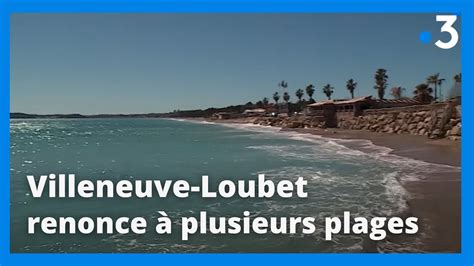 A Villeneuve Loubet des plages privées vont vivre leur dernier été à