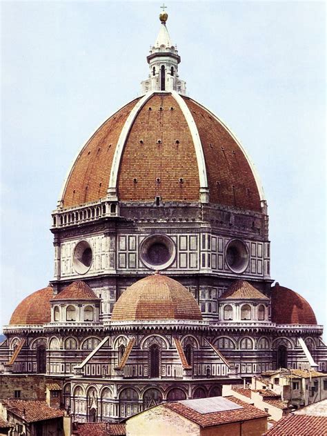 Filippo Brunelleschi Cúpula De Santa María Del Fiore 1436 Piazza Del