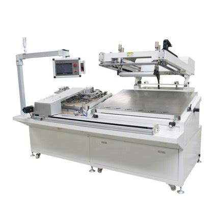 Automatic Oblique Arm Screen Printing Machine With Uv Curing Machine