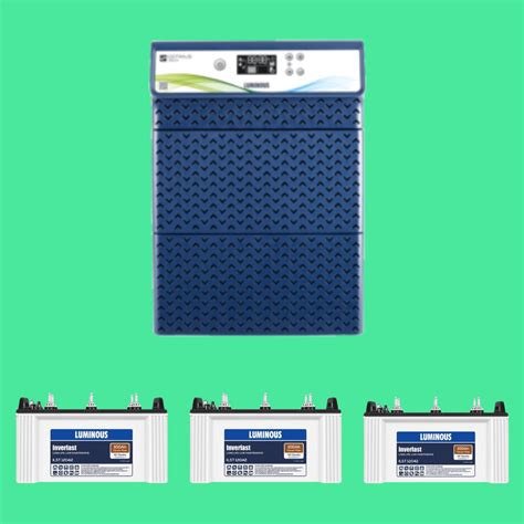 Luminous Inverter Optimus 3800 3 5 KVA Battery