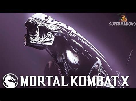 mortal kombat xl alien all fatalities I GOT THE BEST ALIEN BRUTALITY ...