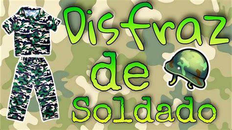 Como Hacer Un Disfraz De Soldado Militar Ejercito Para Ni O De