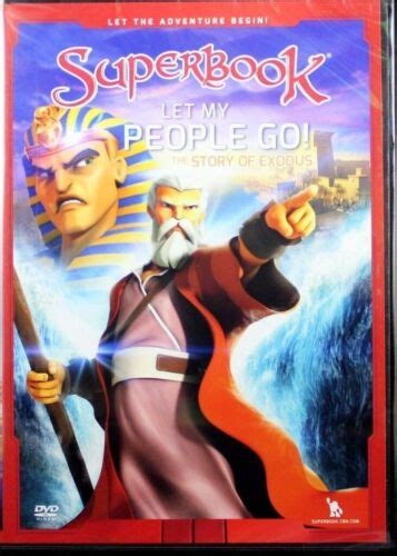 Superbook Let My People Go The Story Of Exodus Chris Joy Gizmo Brand