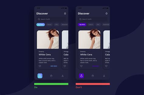 Transitioning From Light To Dark Mode Behance