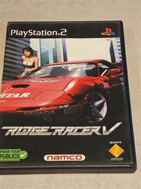 Ridge Racer V PlayStation 2 PAL Prix Photo Présentation