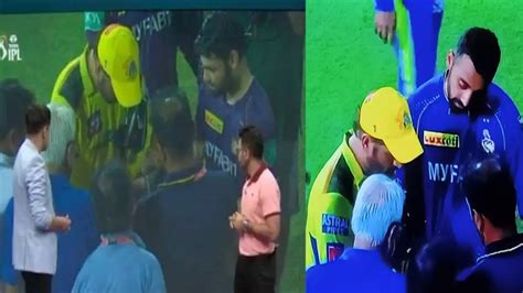 Ms Dhoni Heart Winning Gesture For Rinku Shing After Csk Vs Kkr Match