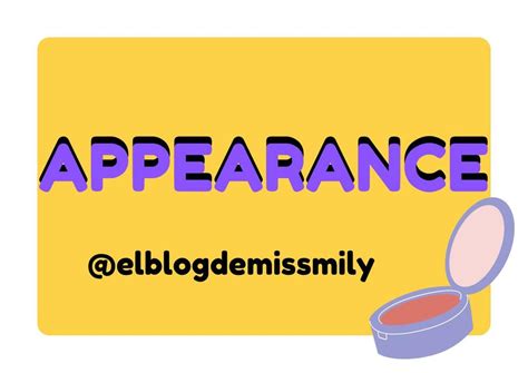 Appearance Elblogdemissmily UDocz