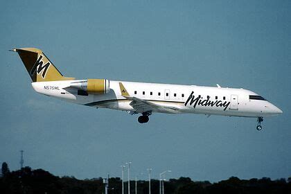 Midway Airlines Bombardier CRJ-200 | Latest Photos | Planespotters.net